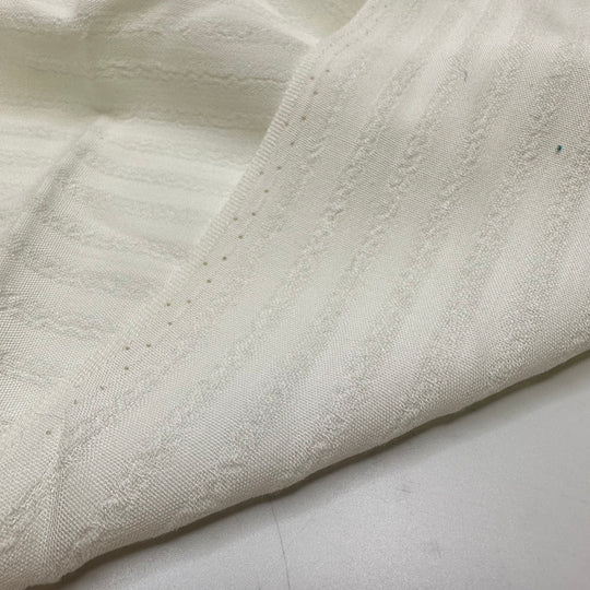 Coconut Sprinkles - Rayon Blend Woven - White Pinstripe - 4M Bundle