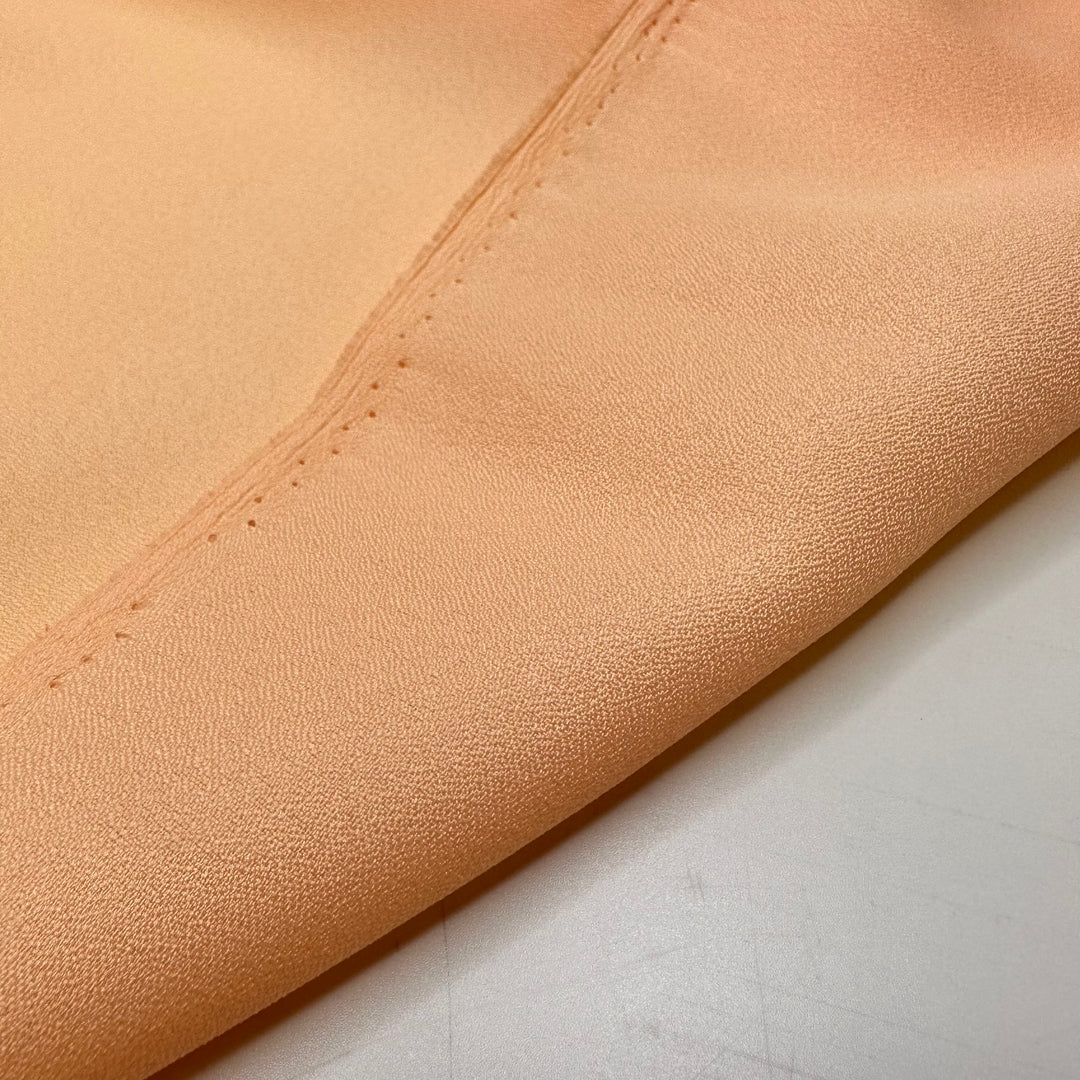 Sweet Peaches - Crepe Poly Woven - Peach - 2.5M Bundle