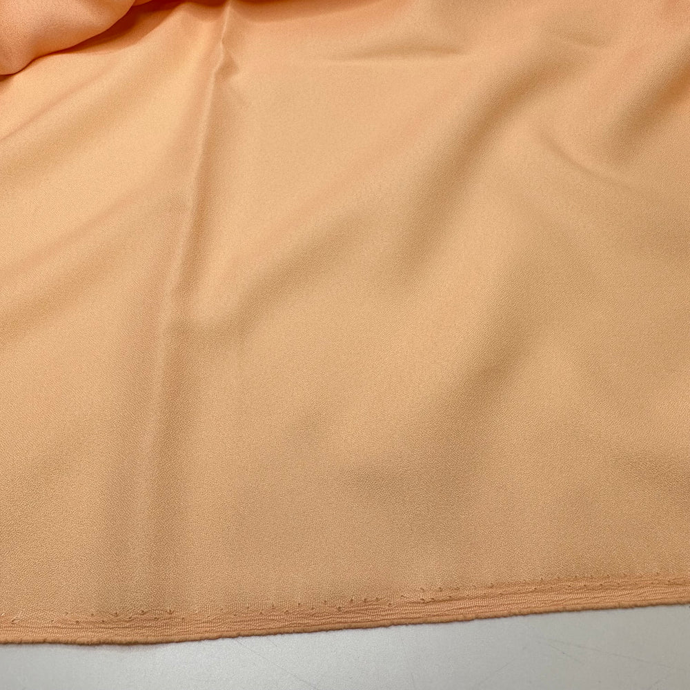 Sweet Peaches - Crepe Poly Woven - Peach - 2.5M Bundle