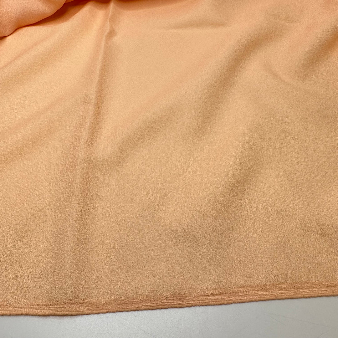 Sweet Peaches - Crepe Poly Woven - Peach - 2.5M Bundle