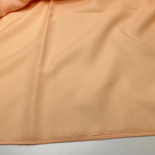 Sweet Peaches - Crepe Poly Woven - Peach - 2.5M Bundle
