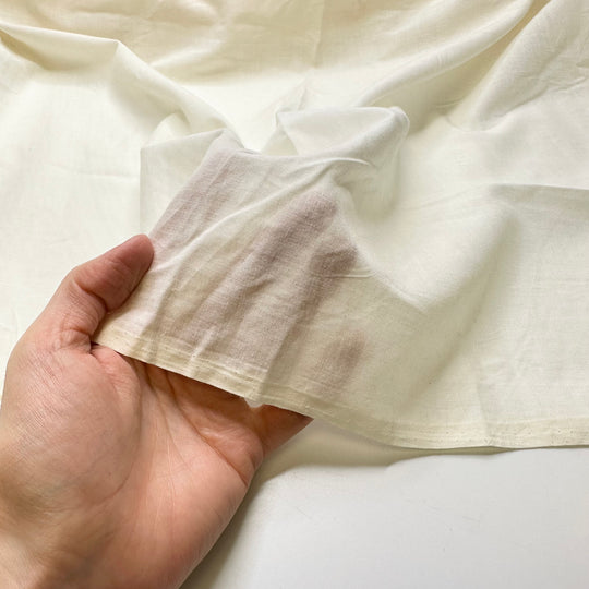 Plain Vanilla - Cotton Blend Woven - Cream - Bundles