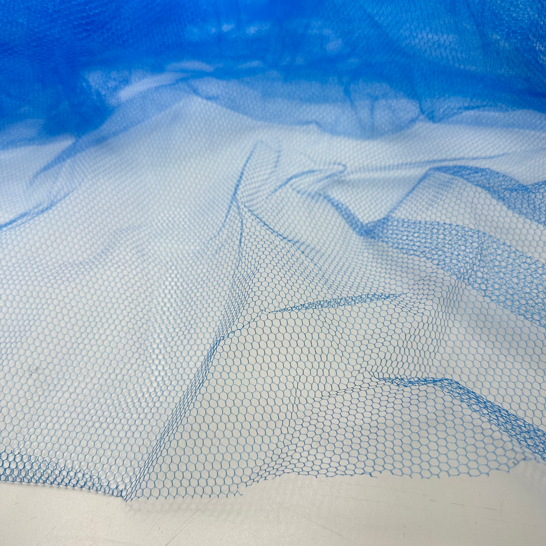 Decorating So You Wont Miss Is - Tulle Polyester Blend Knit - Light Blue - 1.3M Bundle