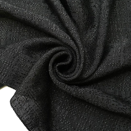 Bread Going Against The Grain - Poly Woven - Black Geometric - 2.1M Bundle