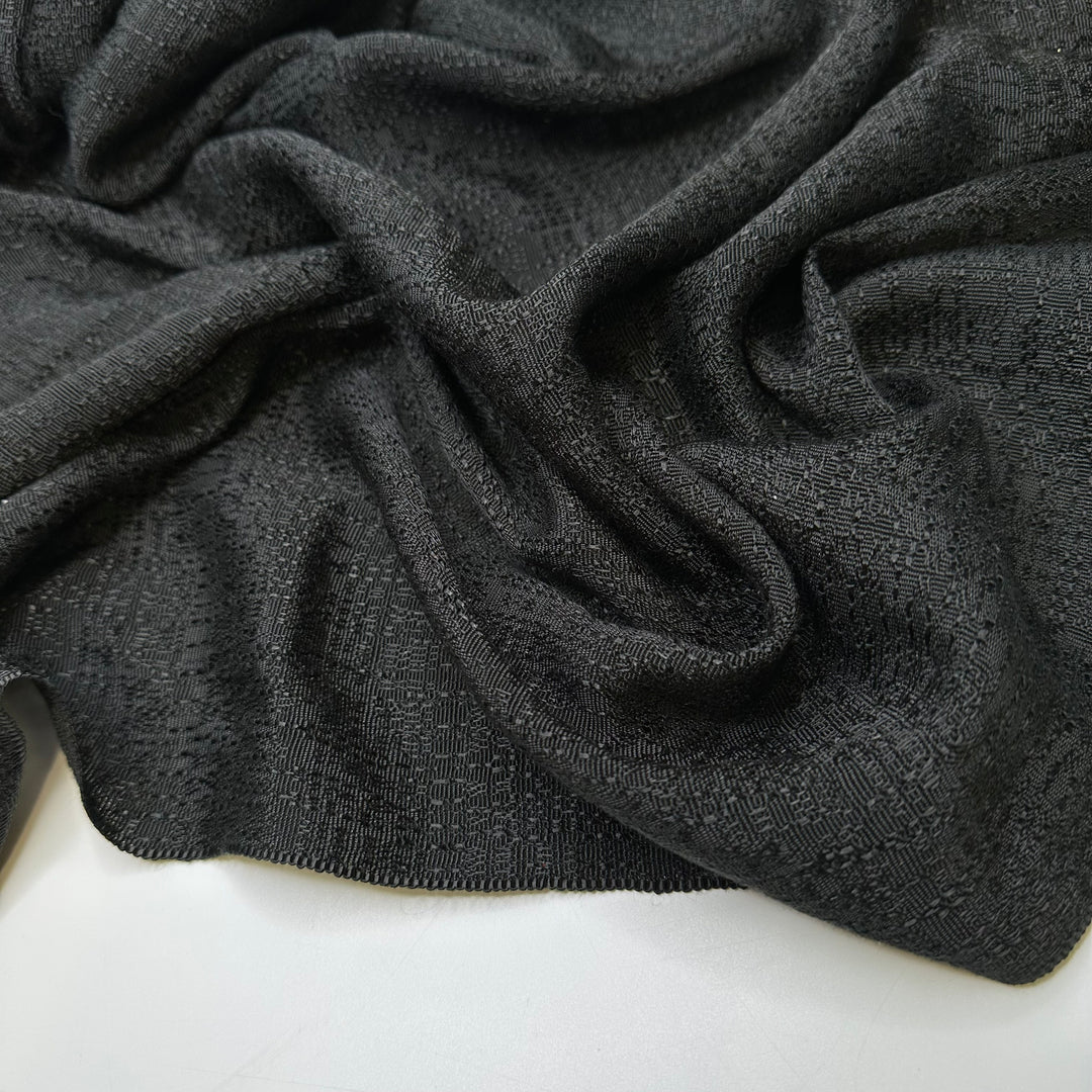 Bread Going Against The Grain - Poly Woven - Black Geometric - 2.1M Bundle