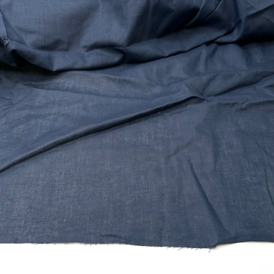 Last But Not Yeast - Soft Cotton Blend Woven - Navy - 2.6M Bundle