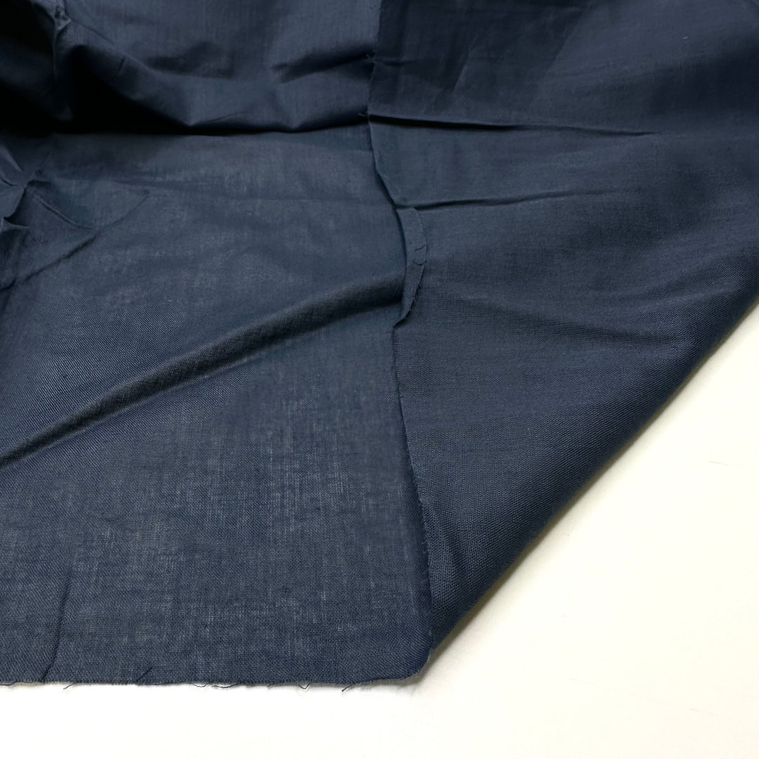 Last But Not Yeast - Soft Cotton Blend Woven - Navy - 2.6M Bundle