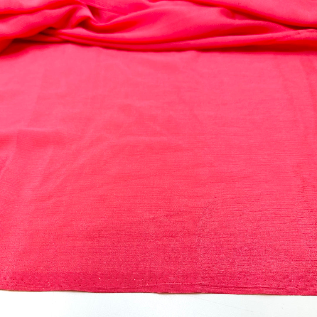 Crazy Food Colouring - Chiffon Polyester Blend Woven - Red/Pink - 2.4M Bundle