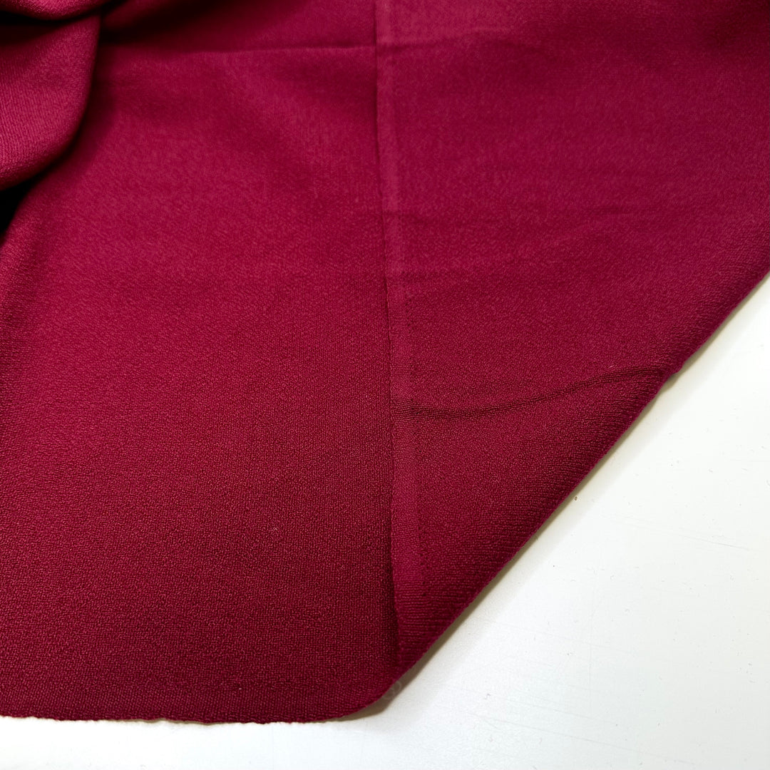 The Pie Of The Beholder - Made In England Worsted Wool Blend Woven - Pink/Fuchsia - 2M Bundle