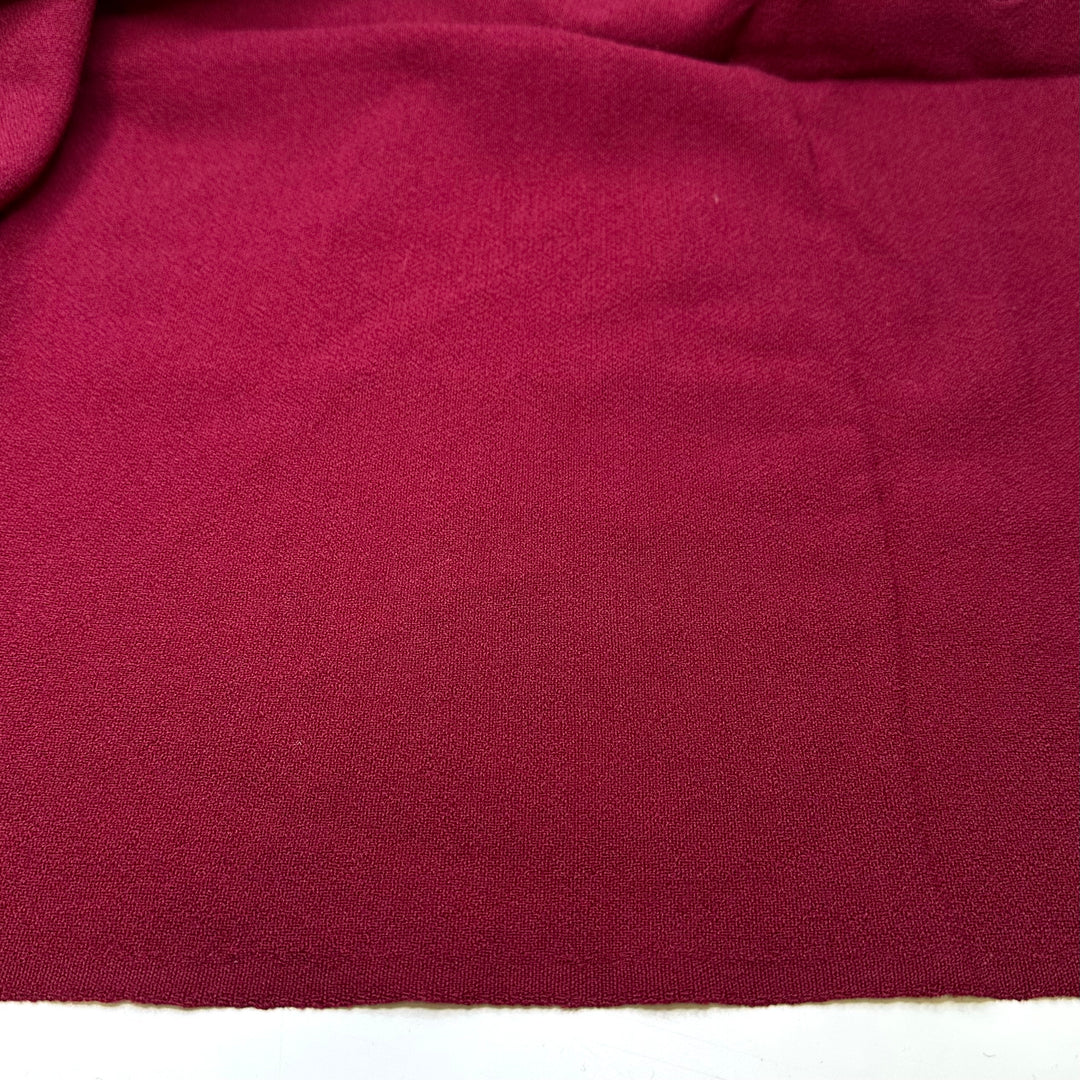 The Pie Of The Beholder - Made In England Worsted Wool Blend Woven - Pink/Fuchsia - 2M Bundle