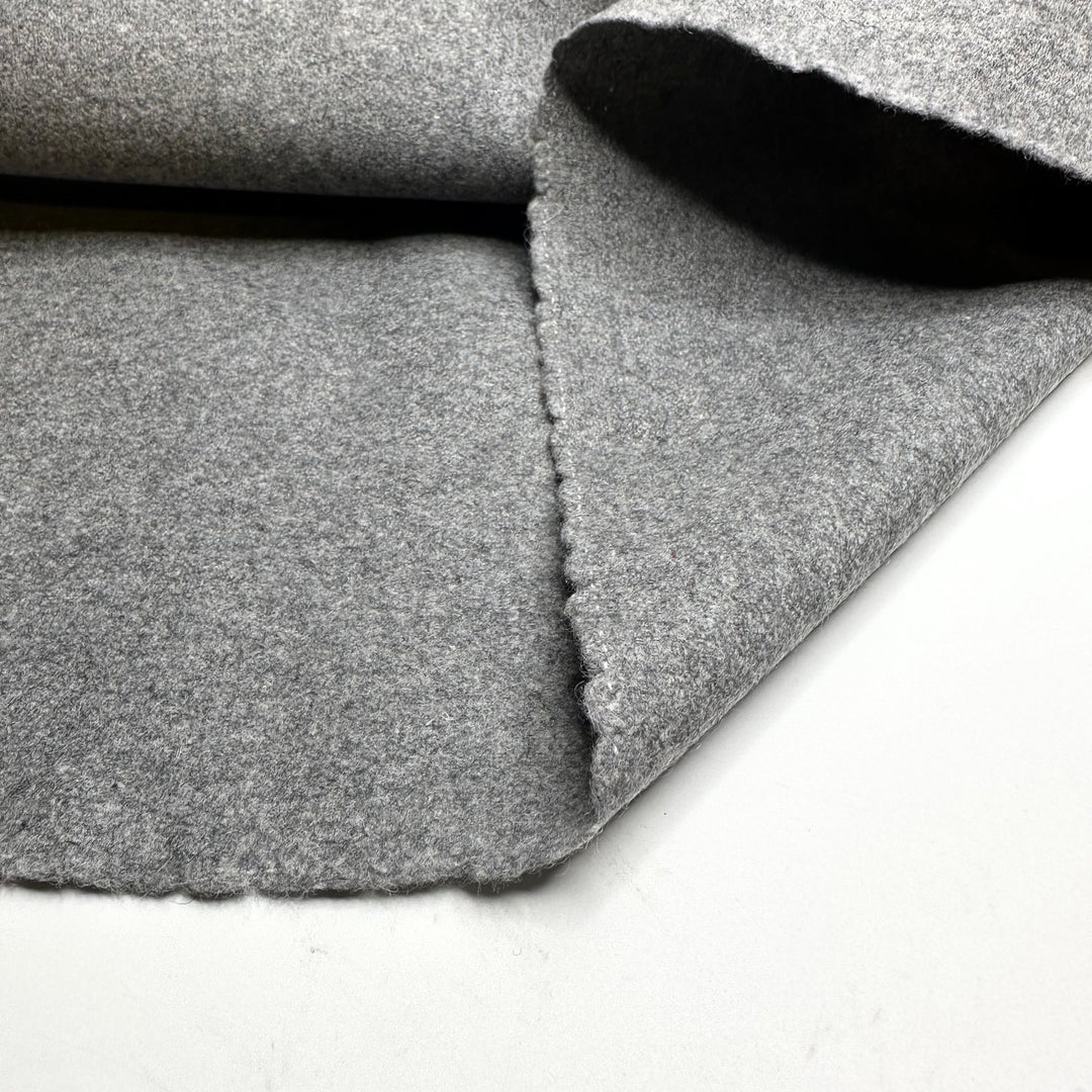 Ode To Dolly - Wool Woven - Grey - 1.8M Bundle - FABCYCLE Deadstock and Sustainble Fabrics and Sewing Supplies