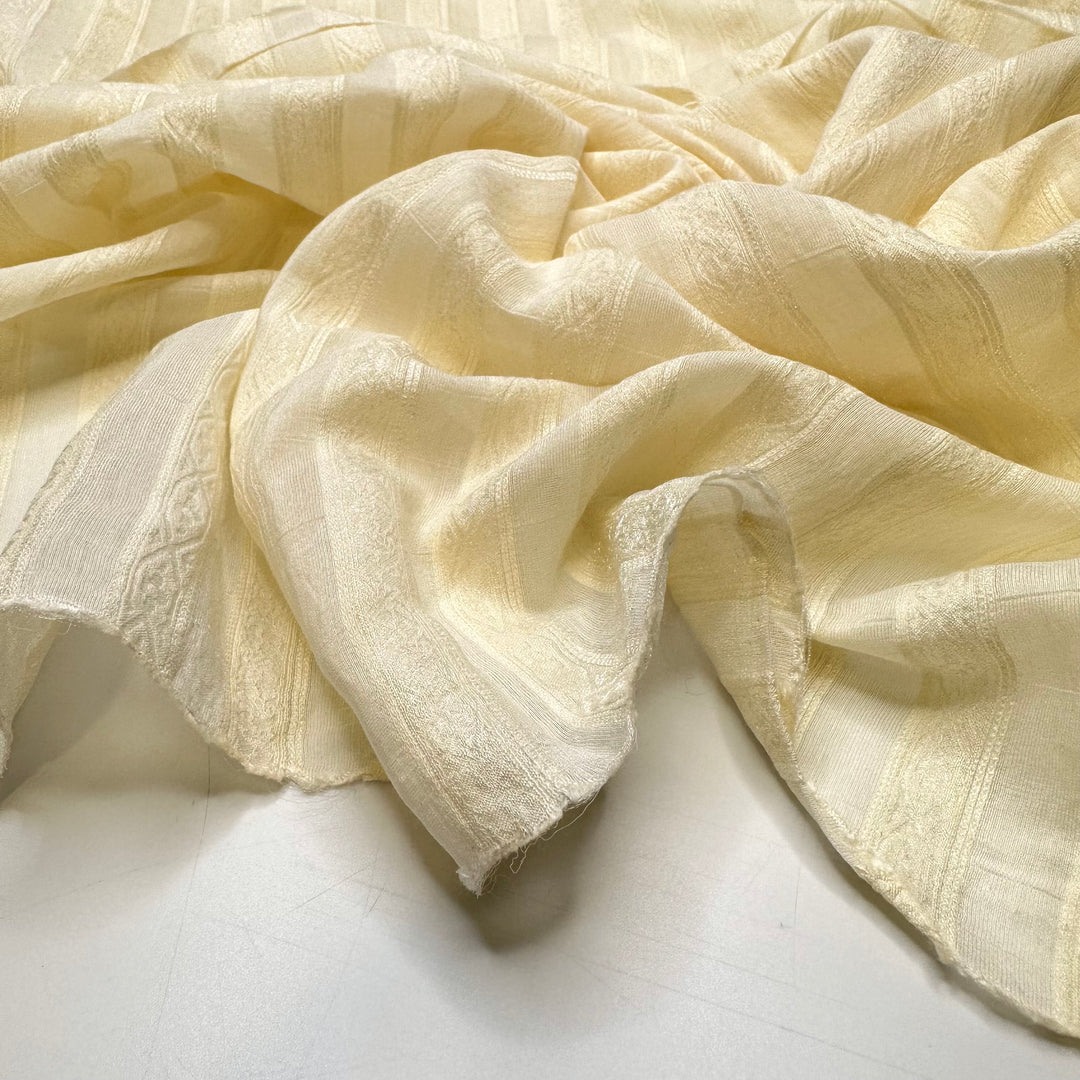 Taste Testing The Cake Batter - Poly/Cotton Woven - Cream Stripes - 3.15M Bundle