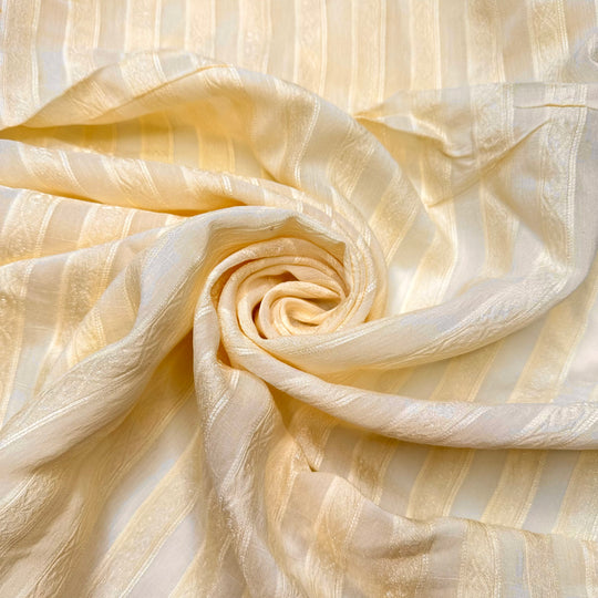 Taste Testing The Cake Batter - Poly/Cotton Woven - Cream Stripes - 3.15M Bundle