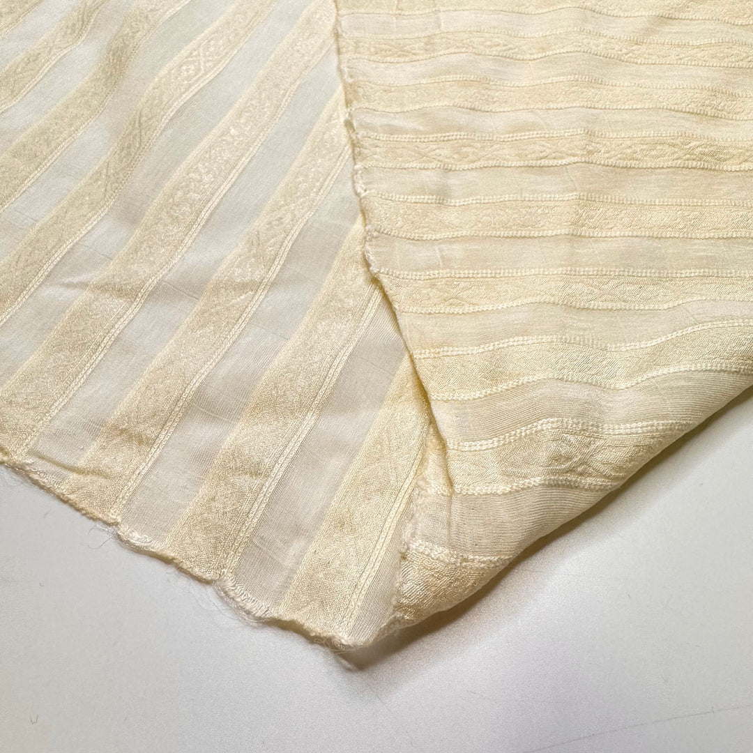 Taste Testing The Cake Batter - Poly/Cotton Woven - Cream Stripes - 3.15M Bundle
