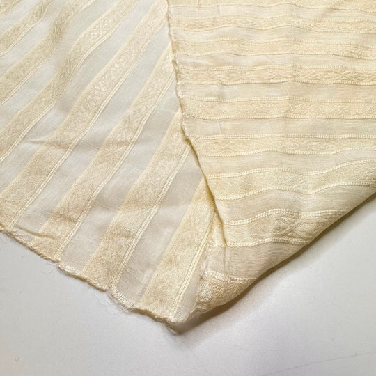 Taste Testing The Cake Batter - Poly/Cotton Woven - Cream Stripes - 3.15M Bundle