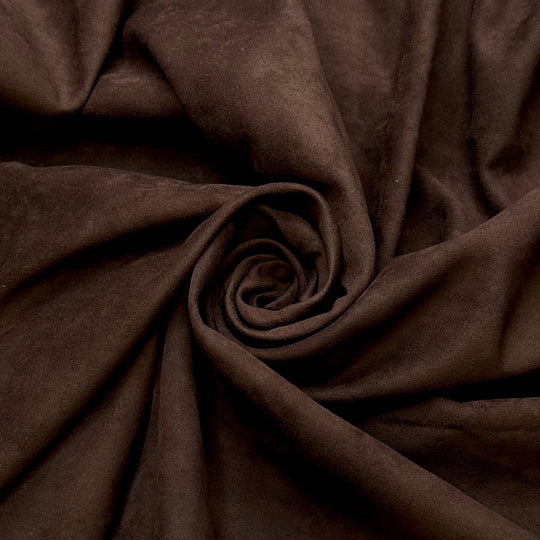 Chocolate Cake - Polyester Blend Woven - Dark Brown - 2M Bundle
