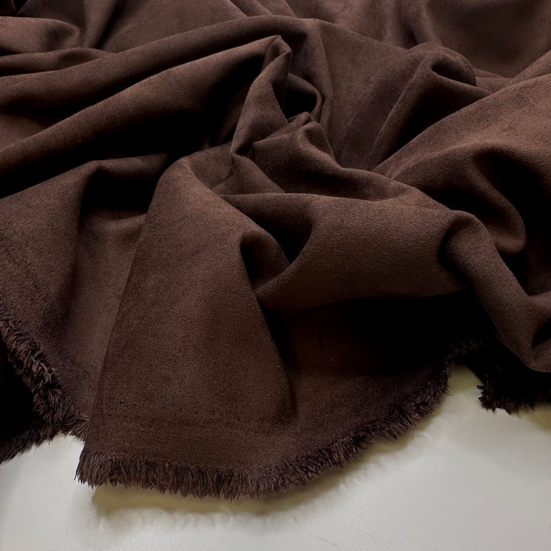 Chocolate Cake - Polyester Blend Woven - Dark Brown - 2M Bundle