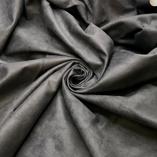 Pan Dulce - Polyester Blend Knit - Dark Grey - 1.8M Bundle