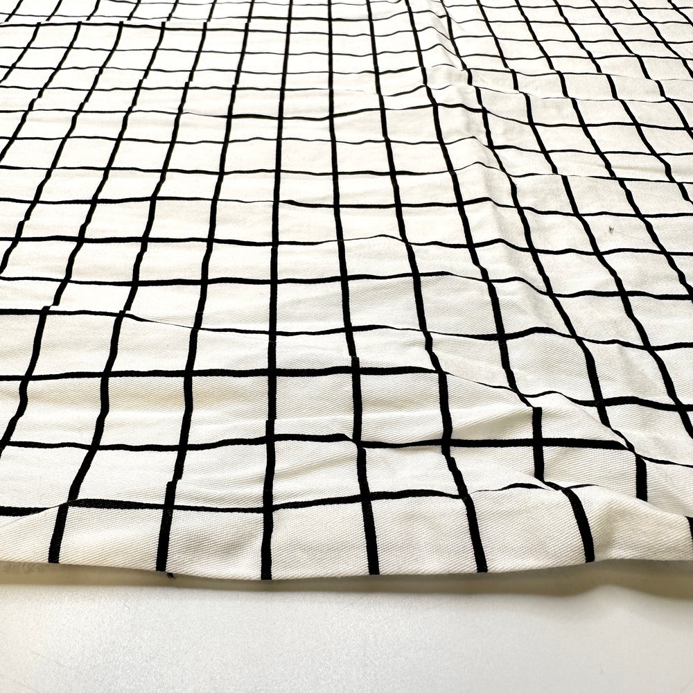 UB - Virtual Reality - Synthetic Blend Knit - Black/White Grid - 4M Bundle