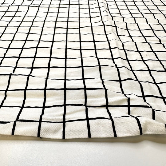 UB - Virtual Reality - Synthetic Blend Knit - Black/White Grid - 4M Bundle