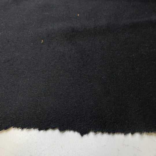 Warm Vintage Winter Coat - Wool/Acrylic Woven - Black Geometric Floral - 1.6M Bundle