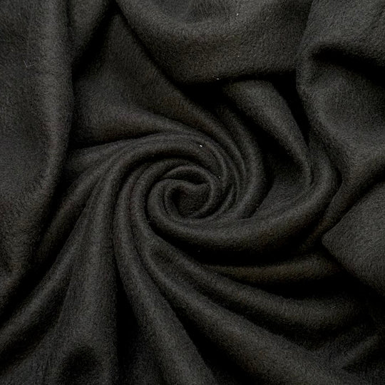 Oh So Cozy - Fleece Polyester Blend Knit - Black - 1.8M Bundle