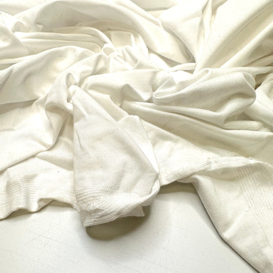 Taking Plastics To The Recycling Centre - Cotton/Hemp Knit - White - Bundles