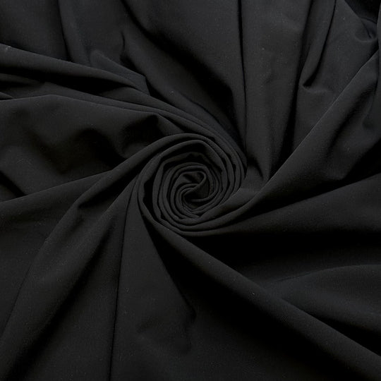 Splash Proof - Soft Shell Polyester Blend Knit - Black - 1.8M Bundle