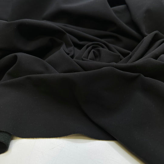 Splash Proof - Soft Shell Polyester Blend Knit - Black - 1.8M Bundle
