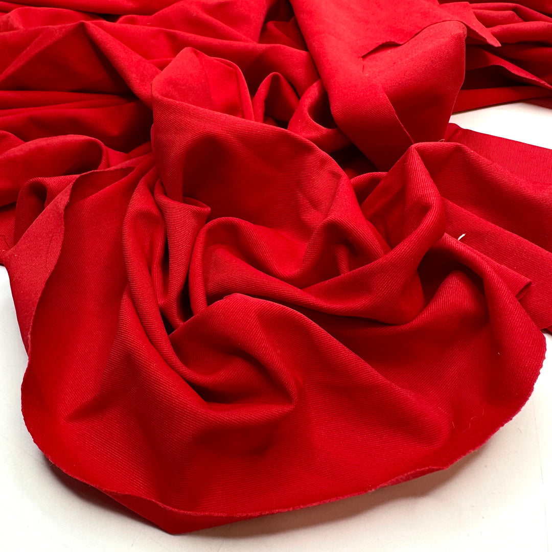 Fire Hydrant - Rib Knit Nylon/Spandex Knit - Dark Red - 0.9M Bundle