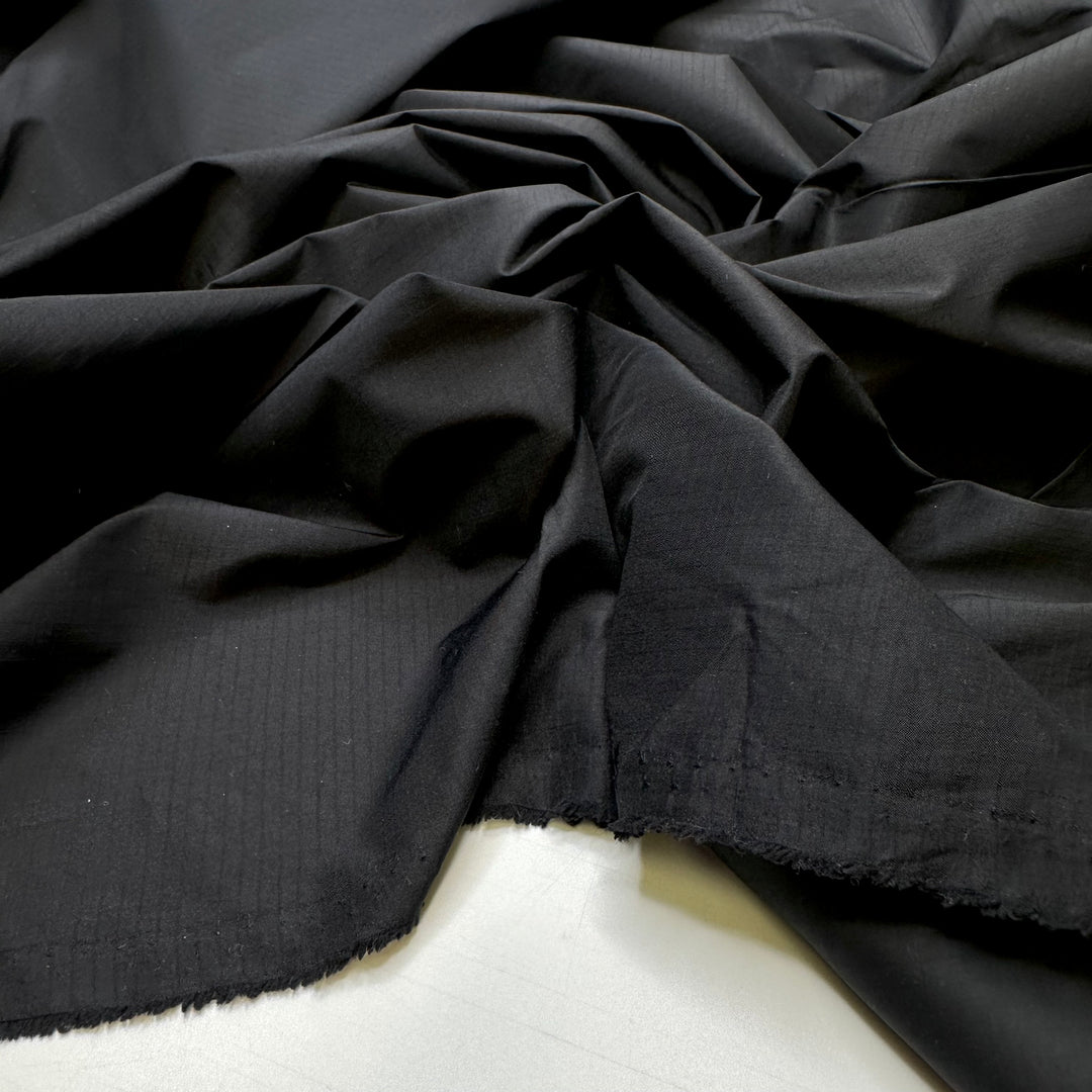 A More Permanent Solution - Water Resistant Ripstop Poly Woven - Black - Bundles
