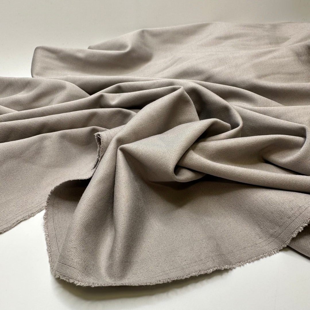 NTF - May 16 - Ponte Polyester Blend Knit - Taupe Grey - 2M Bundle