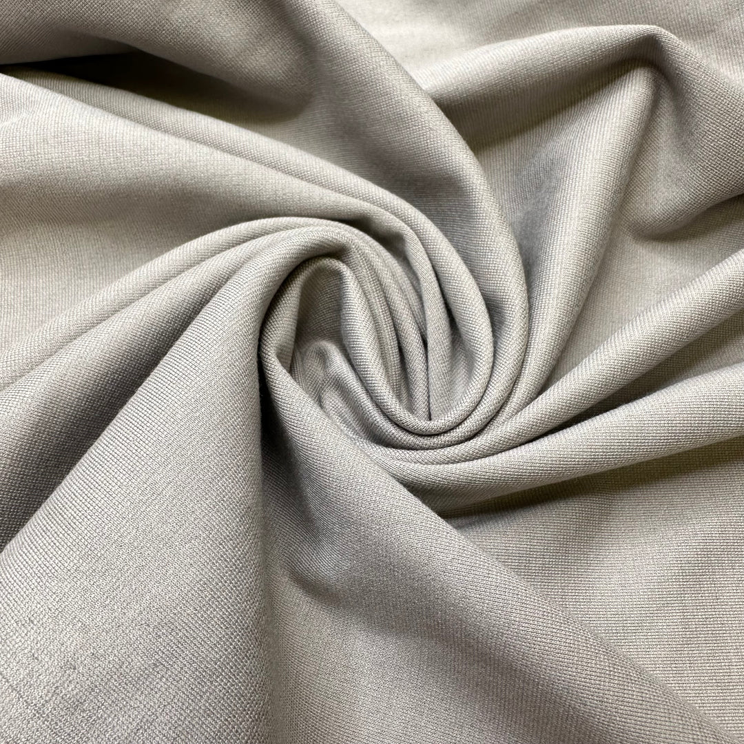 NTF - May 16 - Ponte Polyester Blend Knit - Taupe Grey - 2M Bundle