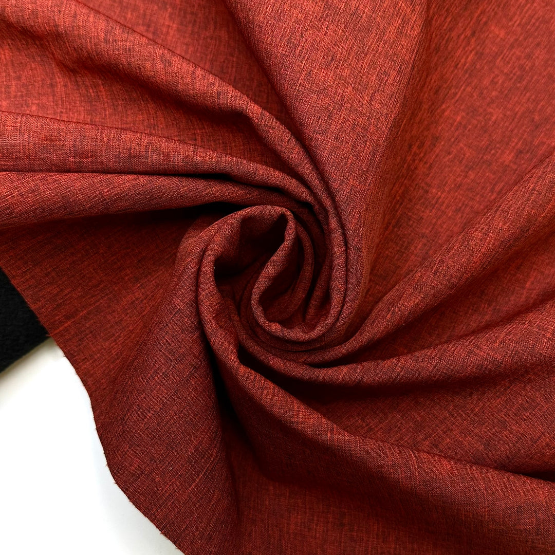 Clay Facials - Water Resistant Softshell Nylon/Poly Woven - Red/Black - 2.2M Bundle