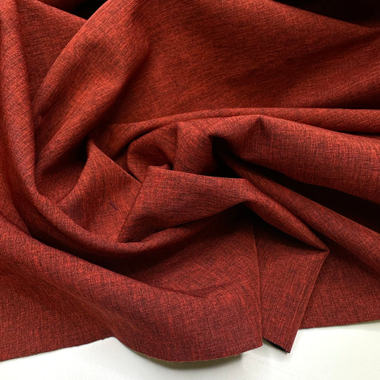 Clay Facials - Water Resistant Softshell Nylon/Poly Woven - Red/Black - 2.2M Bundle