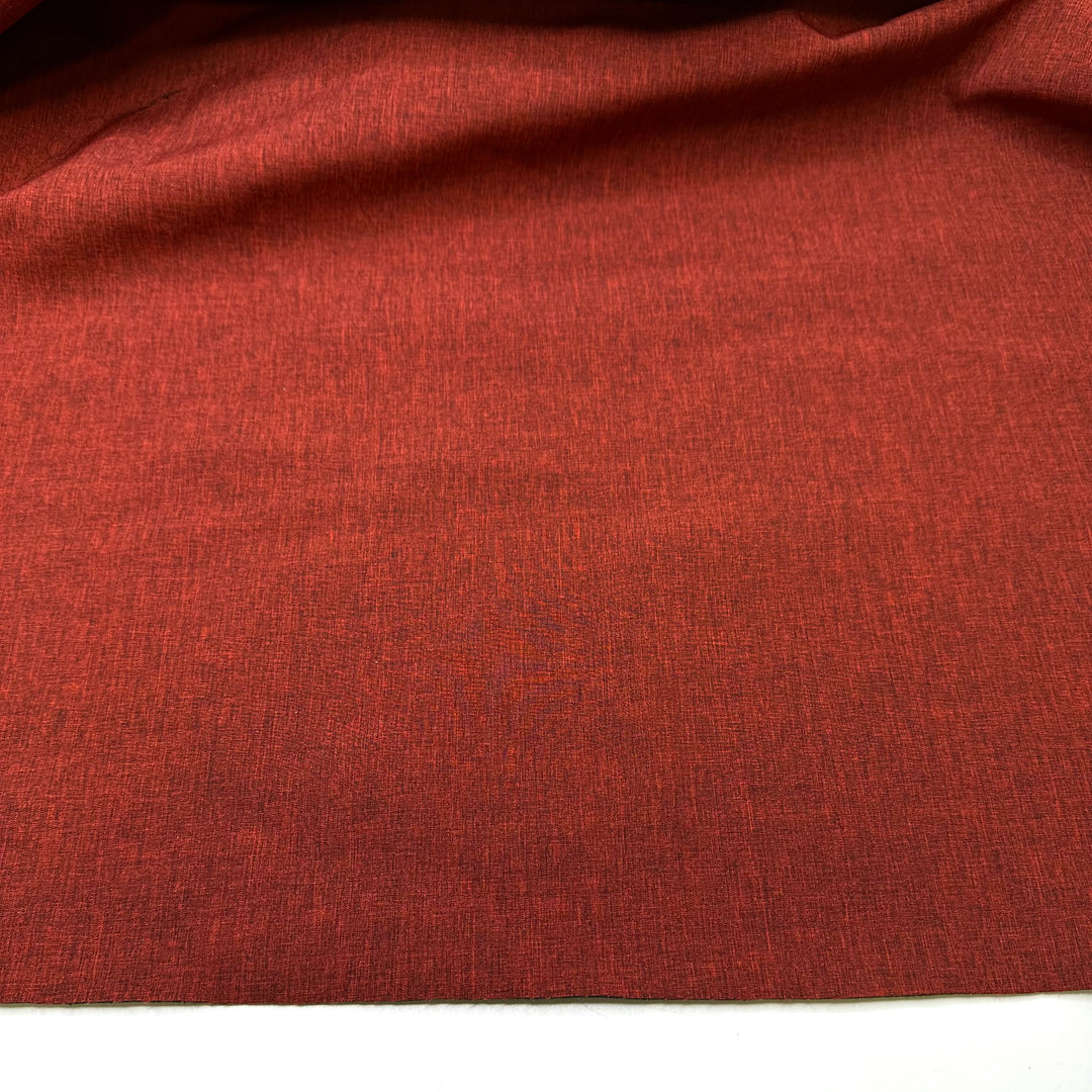 Clay Facials - Water Resistant Softshell Nylon/Poly Woven - Red/Black - 2.2M Bundle