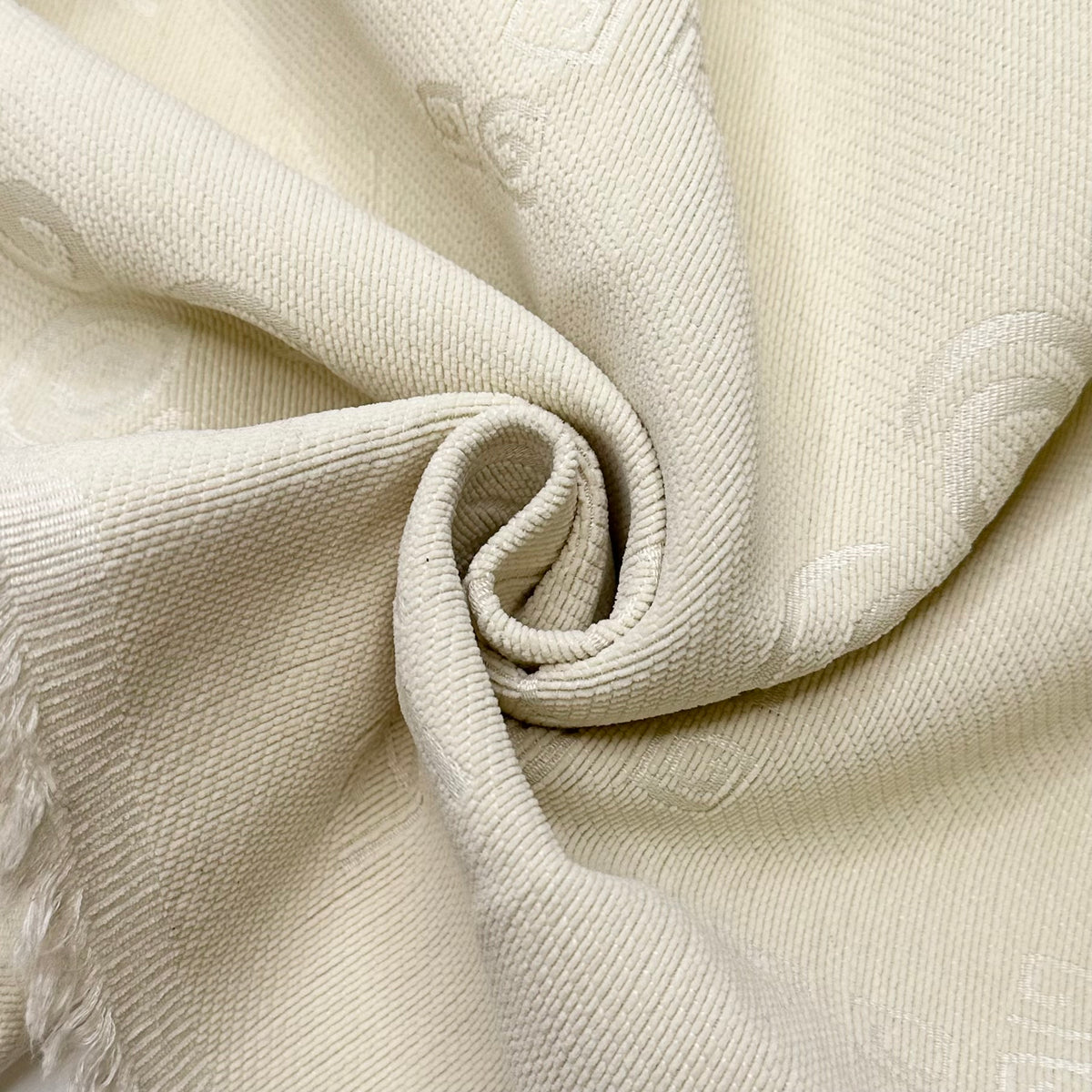 Horchata Hooch - Brocade Poly Woven - Cream Abstract - 2.2M Bundle