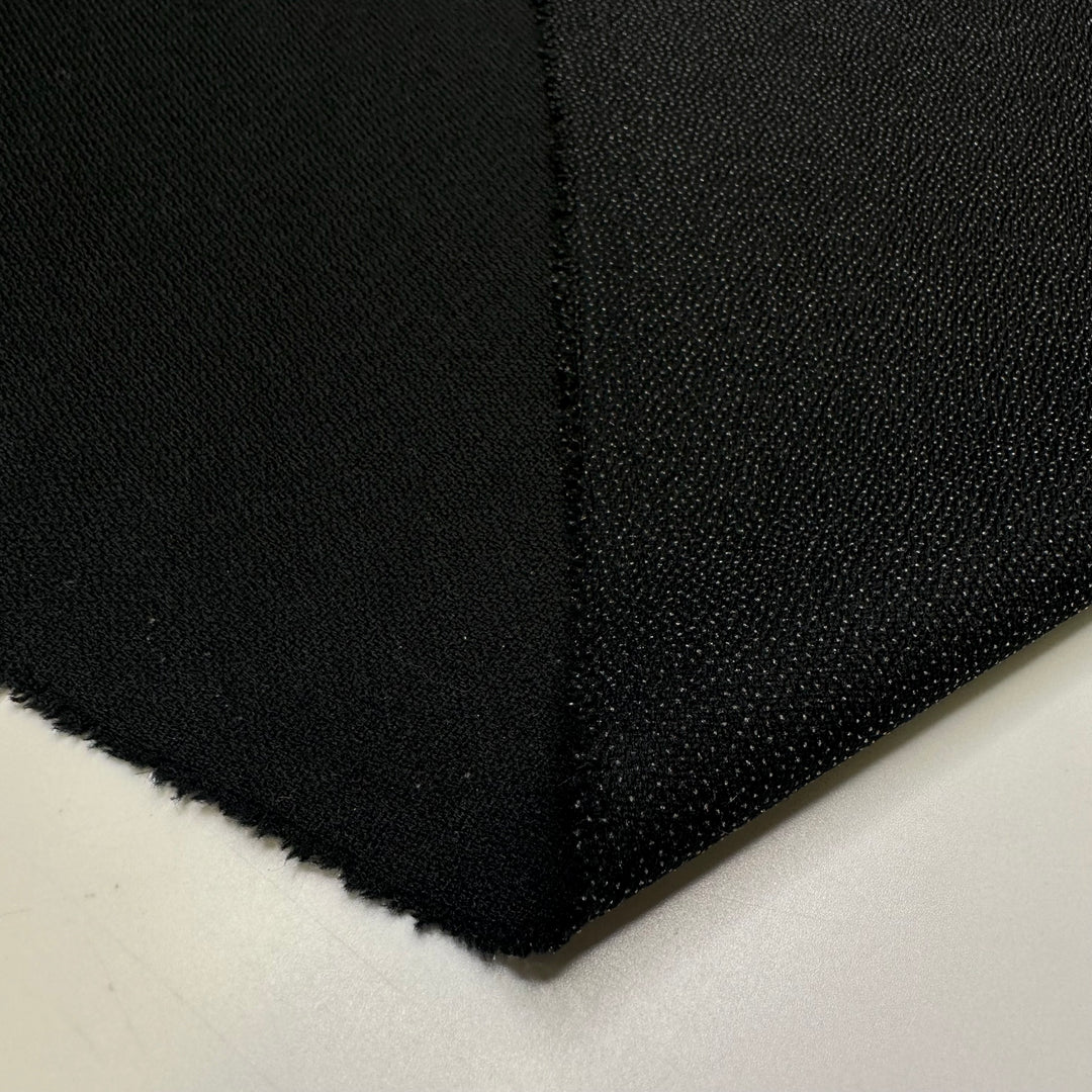 Modifying Vintage Garments - Iron On Interfacing Polyester Blend Woven - Black - Bundles