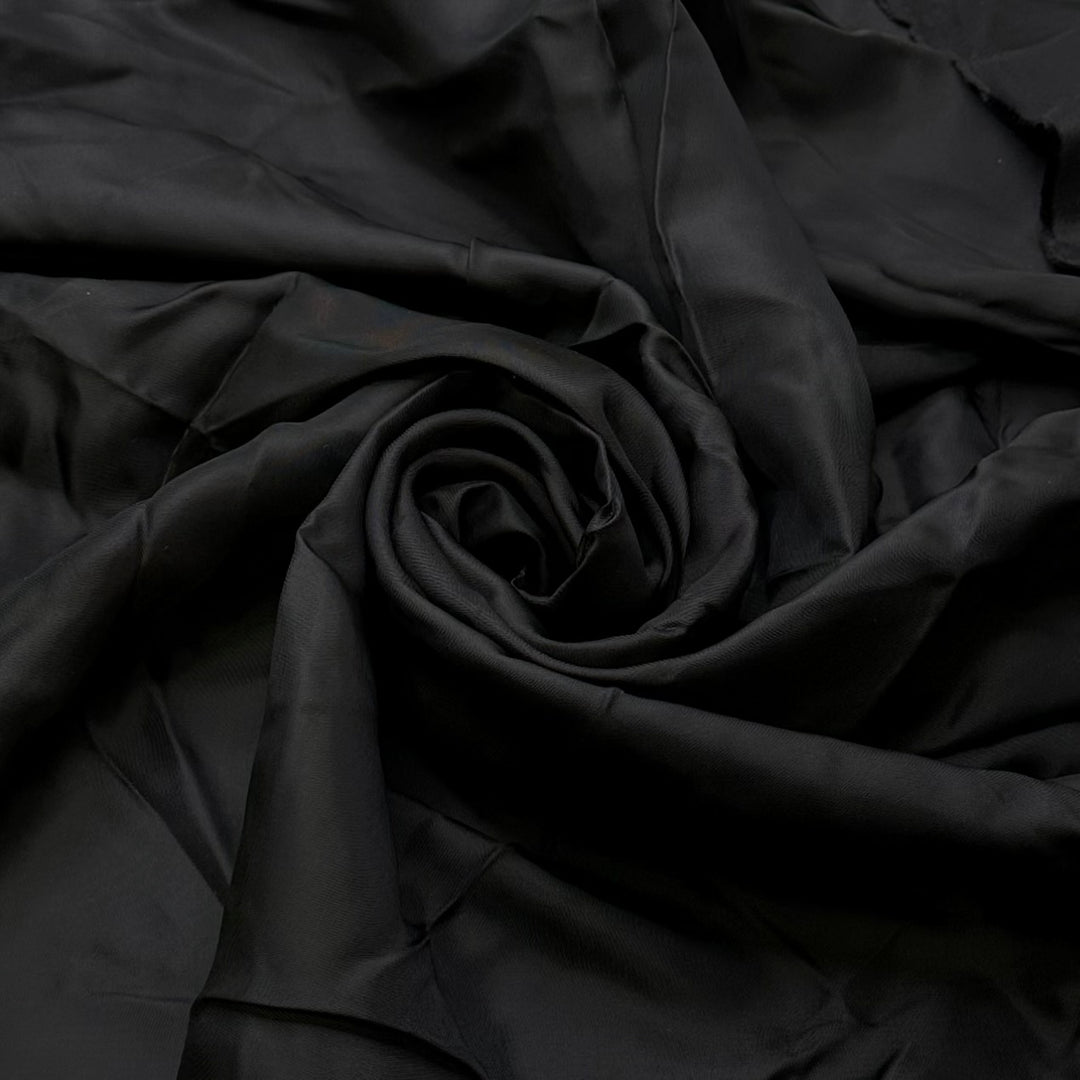 Patchwork Formal Wear - Bemberg Lining Cotton Woven - Black - 0.8M Bundle