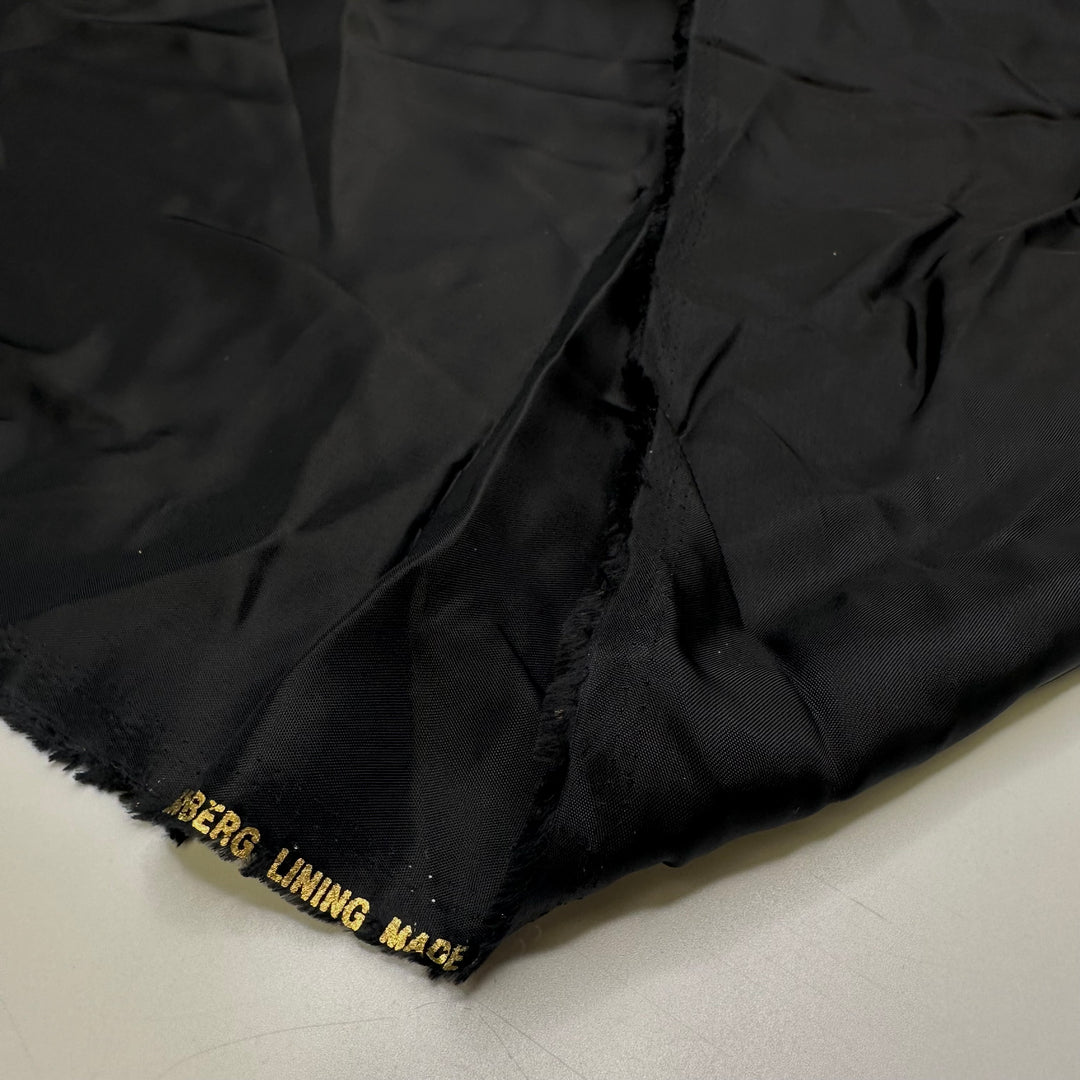 Patchwork Formal Wear - Bemberg Lining Cotton Woven - Black - 0.8M Bundle