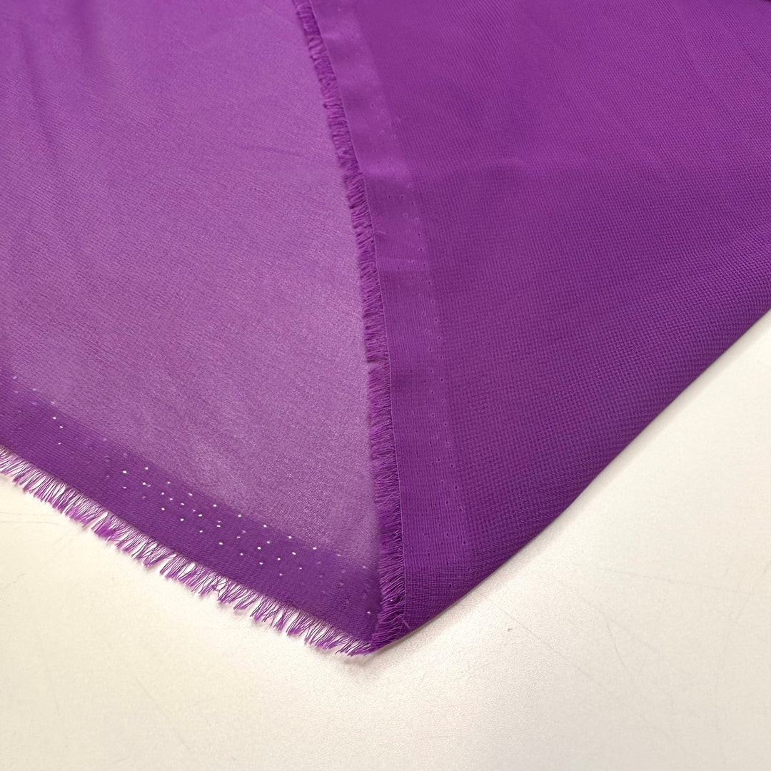 UB - Violets For My Love - Polyester Blend Woven - Purple - 2.1M Bundle