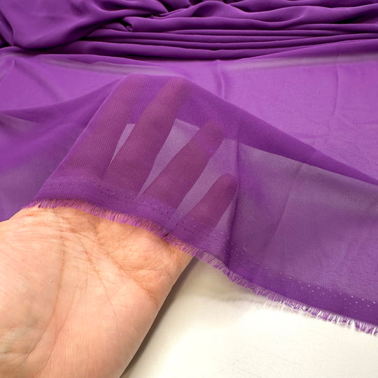 UB - Violets For My Love - Polyester Blend Woven - Purple - 2.1M Bundle