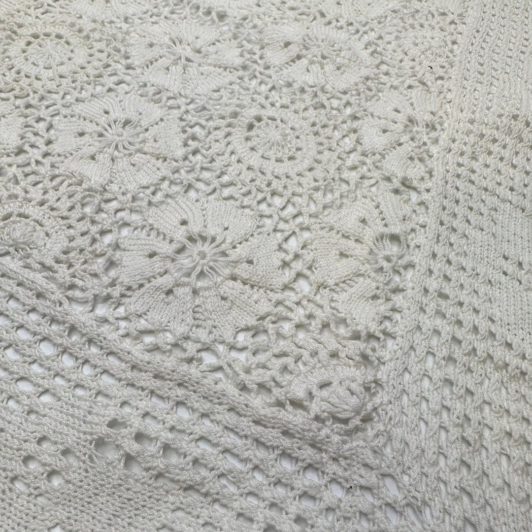 Remodeling My Favourite Chair - Crochet Cotton Blend Knit - Cream - 1.25M Bundle