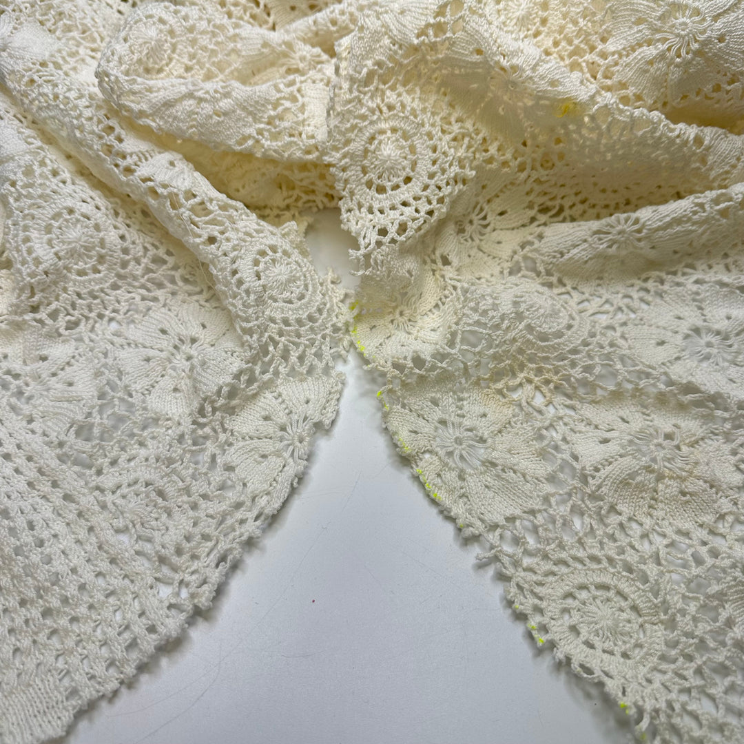 Remodeling My Favourite Chair - Crochet Cotton Blend Knit - Cream - 1.25M Bundle