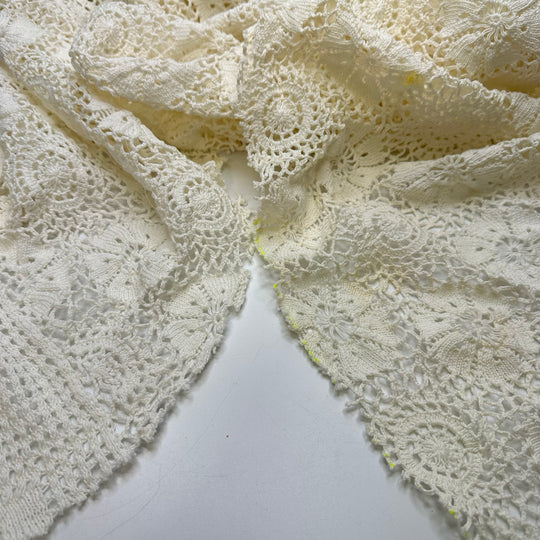 Remodeling My Favourite Chair - Crochet Cotton Blend Knit - Cream - 1.25M Bundle