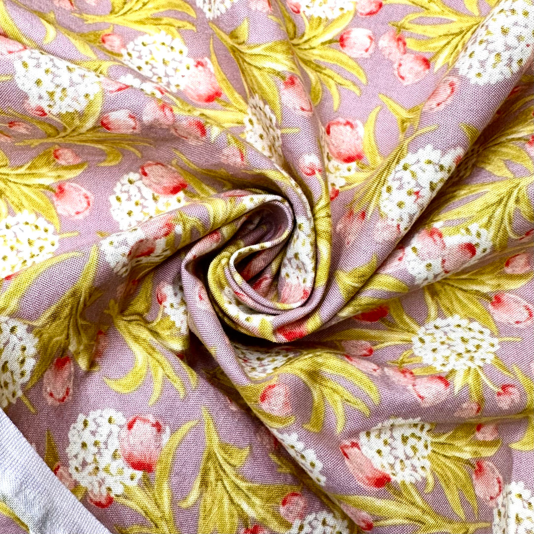 Grwm To The Galactic Musical Festival - Cotton Woven - Multi Floral - 1.5M Bundle
