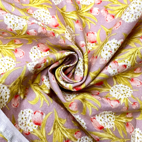 Grwm To The Galactic Musical Festival - Cotton Woven - Multi Floral - 1.5M Bundle
