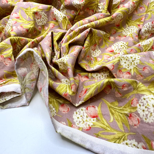 Grwm To The Galactic Musical Festival - Cotton Woven - Multi Floral - 1.5M Bundle