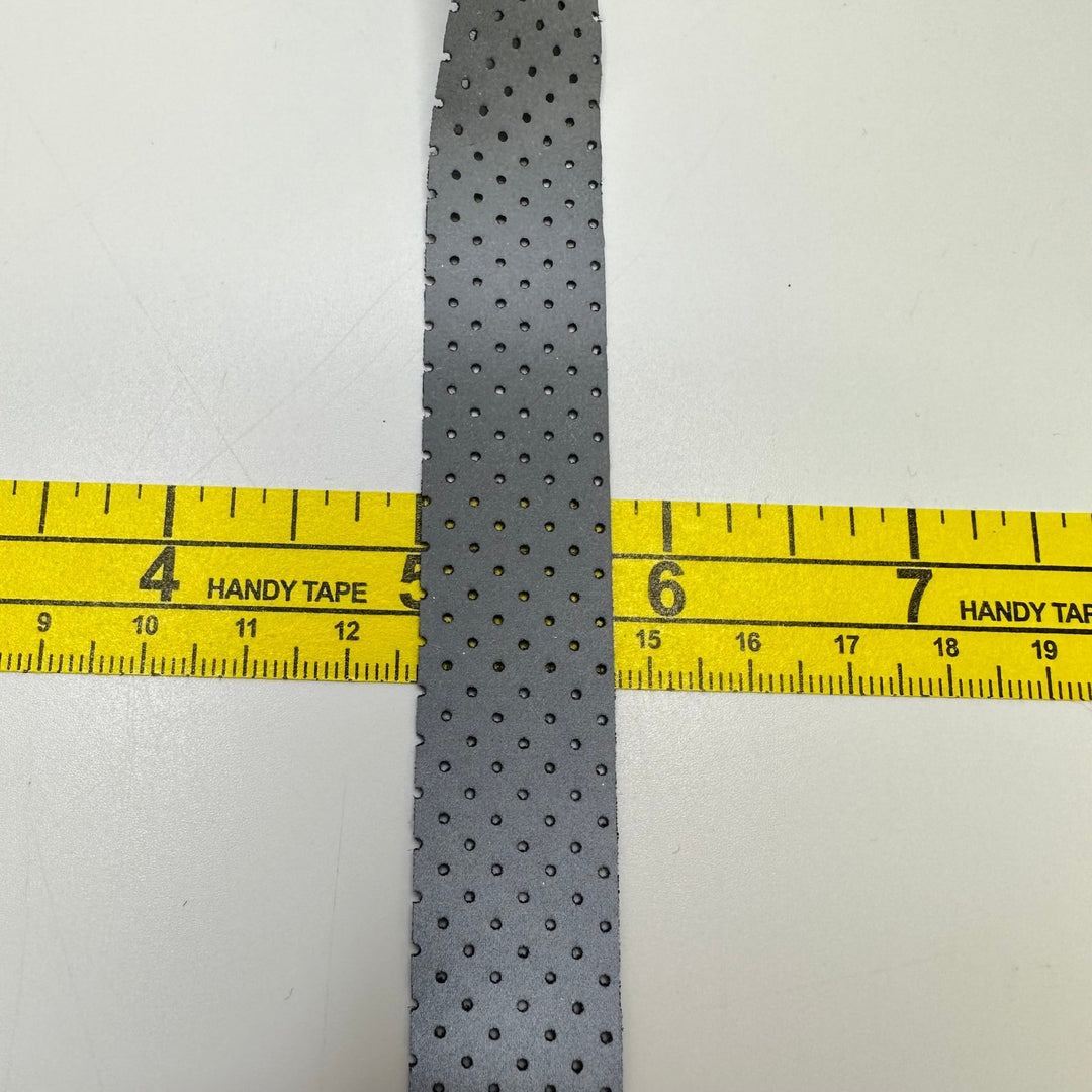 ¾" (19mm) Reflective Tape Trim - Silver/Black - 2M Bundle - True Deadstock supplies Fabric by private - Sustainable Textile | FABCYCLE