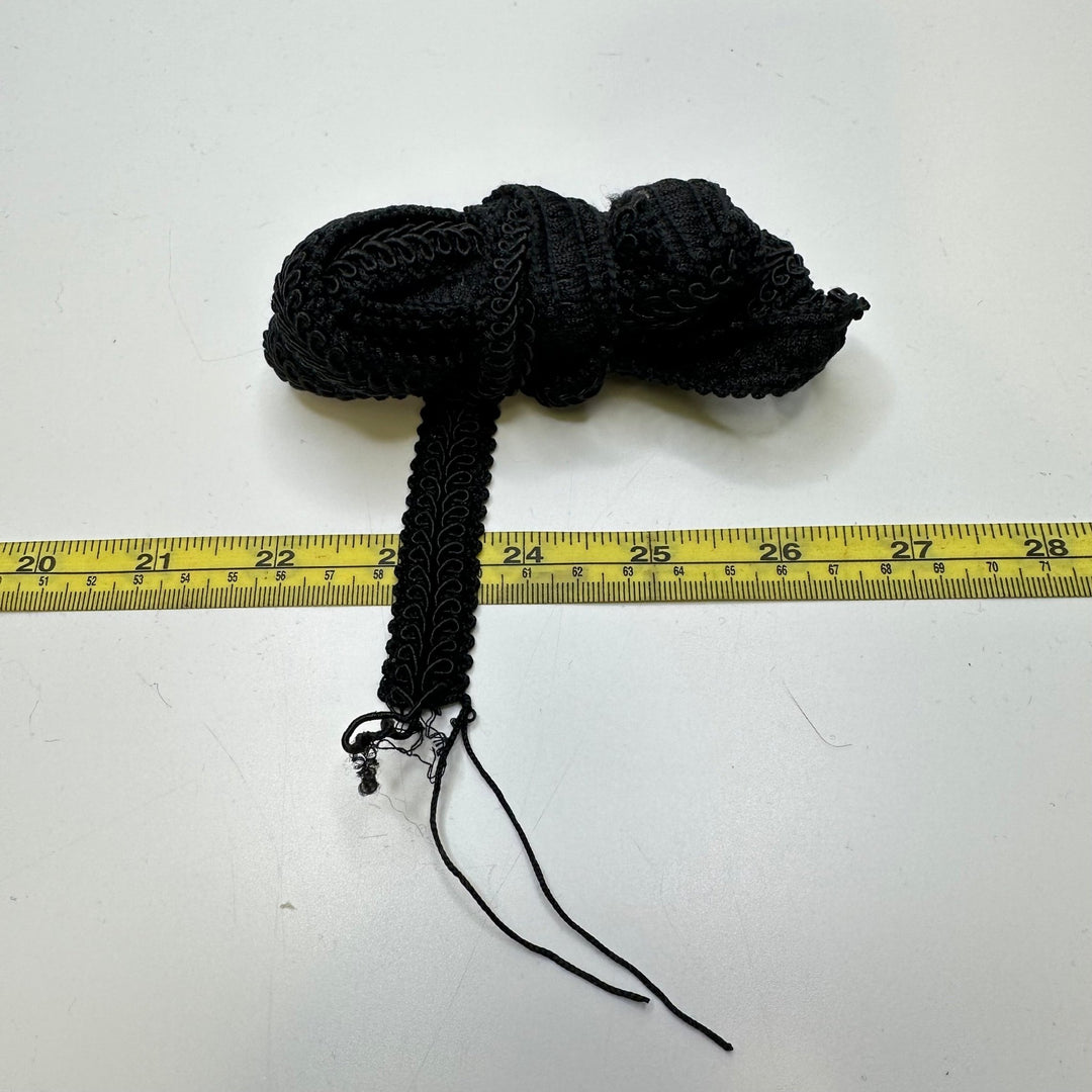 ¾" (19mm) Tape Trim - Black - 1.9M Bundle - True Deadstock supplies Fabric by private - Sustainable Textile | FABCYCLE